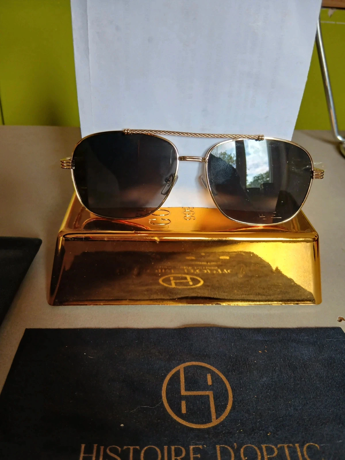 Óculos de Criador - Histoire d’Optic Paris - Novos - Conjunto Completo – photo 3
